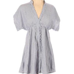 Blue and White Striped Tunic